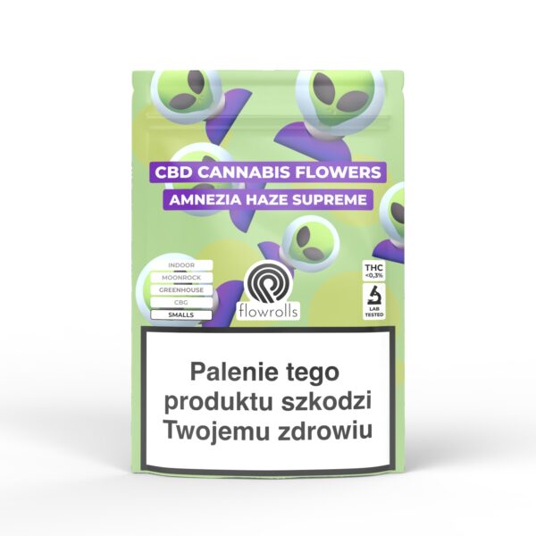 Susz Konopny CBD Amnesia Haze Supreme z akcyzą