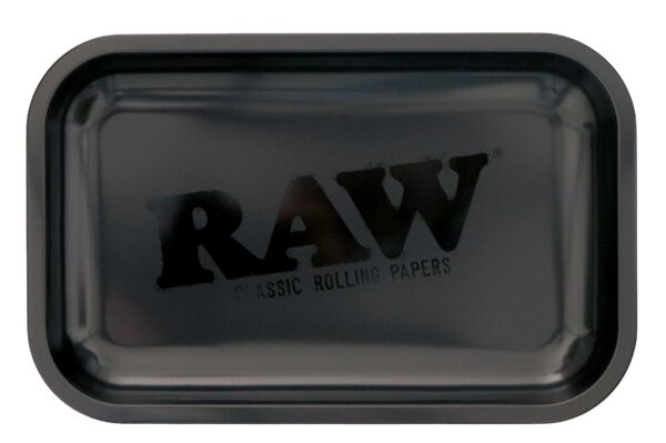 RAW Czarna Metalowa tacka do skręcania 27.5 x 17.5 cm